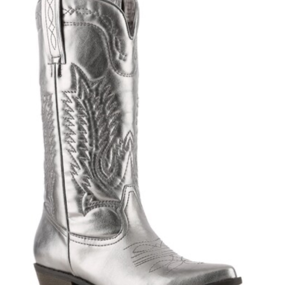 Coconuts by Matisse Silver Heeled Boots